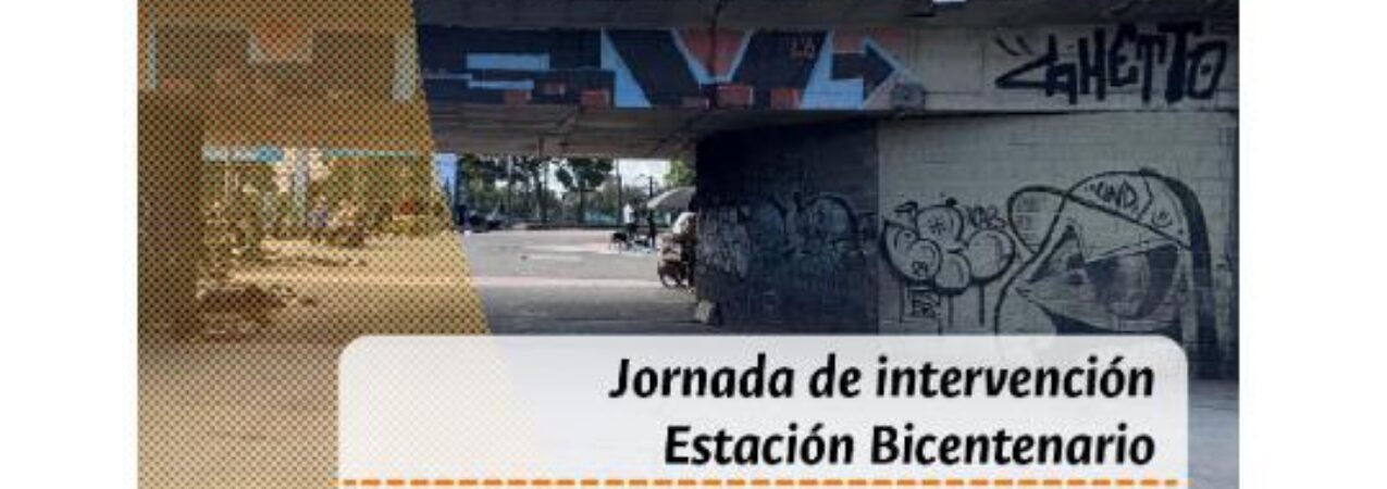 Este viernes 25 de julio, jornada de intervención en la estación Bicentenario