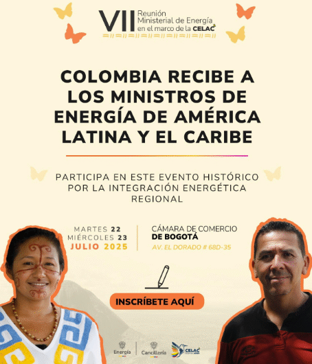 ¡Te esperamos en la Reunión Ministerial de Energía de la Celac!