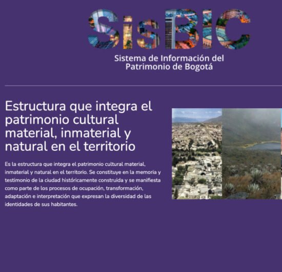 SISBIC: consulta digital del patrimonio cultural de Bogotá, al alcance de todos 