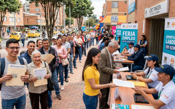 Kennedy Impulsa Empleo: 500 Vacantes del Metro en Feria Local