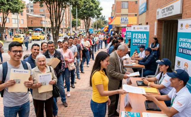 Kennedy Impulsa Empleo: 500 Vacantes del Metro en Feria Local